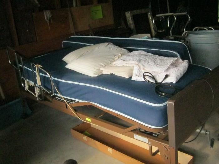 Electronic hospital beds