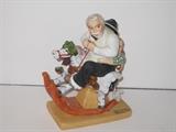 30.	Norman Rockwell Figurines, circa 1980.     Appraisal Est.  $200 each
This is a collection of12 Norman Rockwell figurines, produced by the Danbury Mint as a limited edition series in 1980. They are cast porcelain and painted in great detail. 
