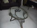 Glass Top Coffee Table