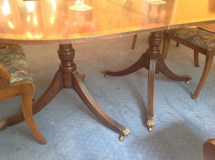Base of English Dining Table