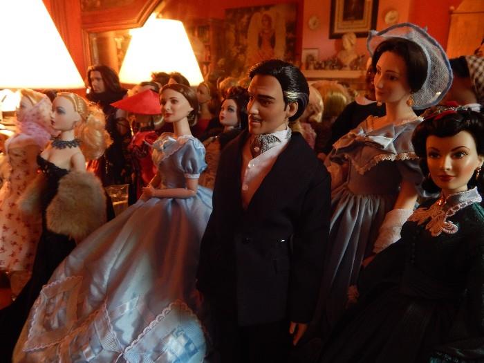 Gone with the Wind dolls, there are two versions of this cast of characters.