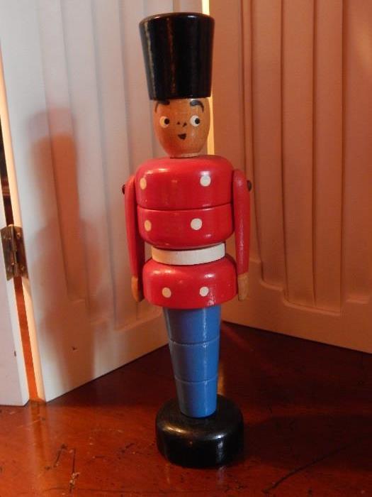 Again, a puzzle toy soldier.