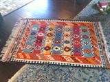 Handmade cotton kilim