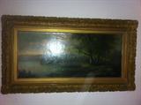Antique oil on canvas/American