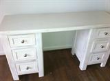 Solid wood painted desk