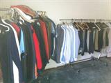 Men's shirts, slacks and casual wear