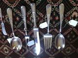 Kirk "Mayflower" antique sterling serving set