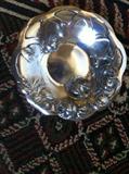 Art Nouveau bowl/sterling