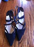 Manolo strappy heels