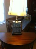Pair of Delft Table Lamps