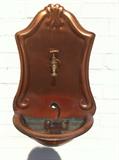 Solid Copper Wall Fountain