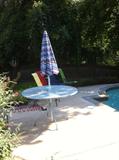 Heavy Aluminum Patio Table