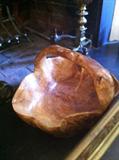 Carved Olive Wood Bowl