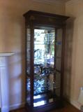 Vitrine -- lights and locks