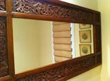 Hancarved team mirror