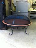 Copper firepit