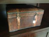 Extensive antique box collection