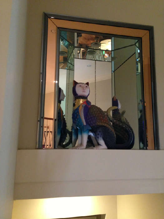 Bustamante 24" ceramic sculpture