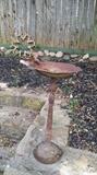 garden bird bath 