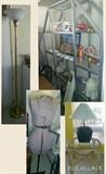 Floor Lamp, Shelving, End Table, Table Lamp, Mannequin