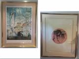 Salvador Dali, Pena Original Handmade Paper and Copper Plate