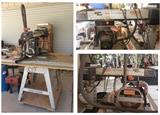 10" Radial Arm Saw Laser Trac and Craftsman Table 