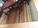 STRIPED MULTICOLORED RUG
