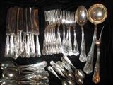 SILVERPLATE FLATWARE
MARKED AGR 800
