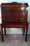 antique drop leaf secretary