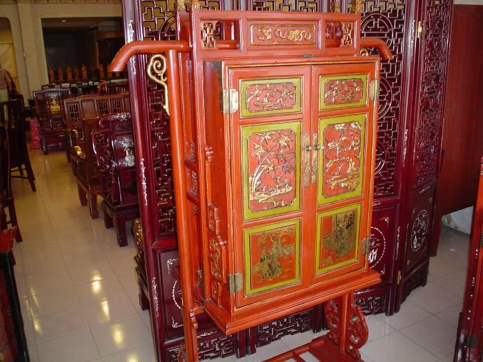 smaller antique Chinese cabinets
