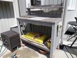 Wooden Potting Bench