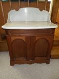 Wash Stand with Marble Top