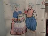 Vintage Embroidered Linens