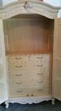 Inside of Armoire by Century Furniture