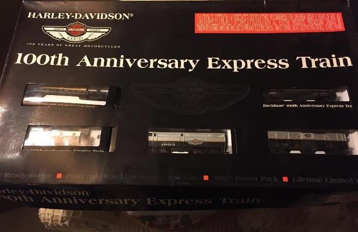 Harley Davidson 100th Anniversary Express Train.