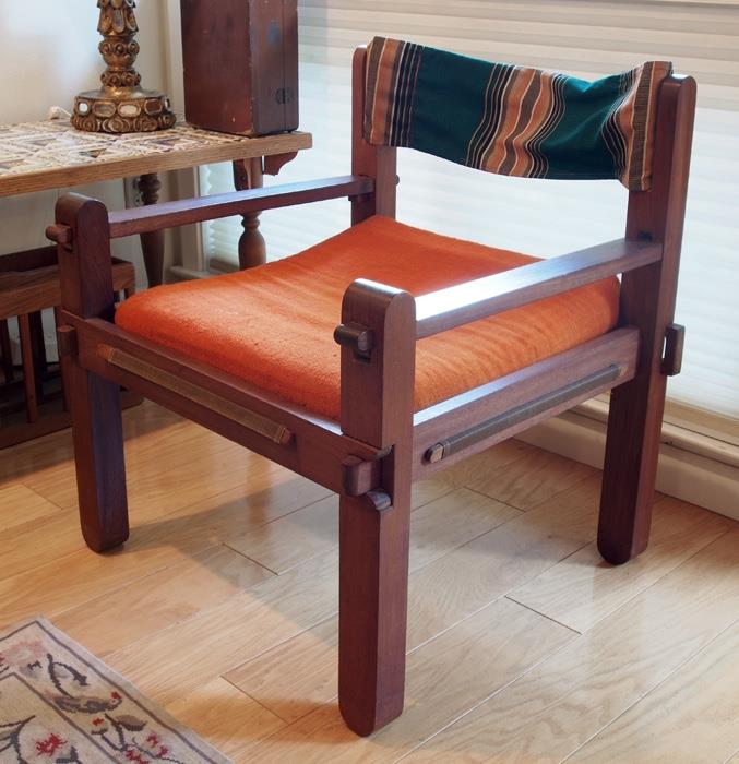 Latin American Mahogany Puzzle Chair - 375.00