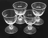Etched Glass Stemware