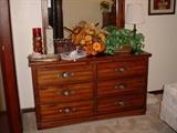dresser with mirror