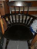 Ethan Allen Painted Windsor Chair.