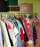 Vintage Clothing 1950's 1960's 1970's Dress Dresses Maxi Skirt Top Blouse Sweater Cape Poncho Lingerie Nightgown Slip Train Case Suitcase Luggage