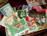 Vintage Ephemera Paper Greeting Card Cards Stationary Unused Christmas Birthday Easter