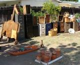 Vintage Metal File Filing Cabinets Wood Crate Crates Boxes Drawers 1930's 1940's Headboard Foot Board Shabby Metal Scrap Planters Pots Baskets Porcelain Sink Handles Glass Door Knobs Cabinet Pulls