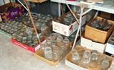 Vintage Glass Canning Mason Jars Bottles 1920's 1930's 1940's 1950's 1960's Atlas Ball Kerr Lids Seals