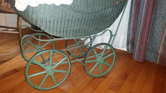 Antique Baby Carriage Stroller