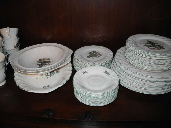 Christmas set of dishes