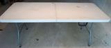 6 ft collapsible tables x2