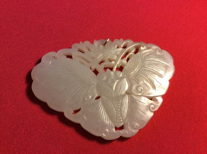 White Jade Butterfly