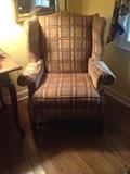 Great wing back arm chair