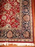 Hand knotted Oriental rug