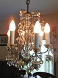Czech crystal chandelier